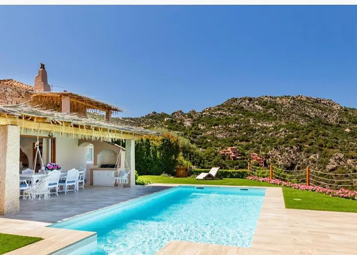 Willa Sardinia Family - Mariapia With Private Pool And Seaview Porto Cervo