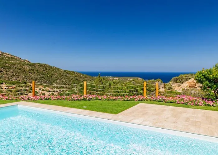 Willa Sardinia Family - Mariapia With Private Pool And Seaview Porto Cervo